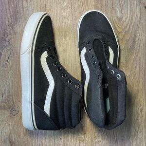 Hightop black Vans size 8.5